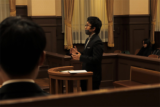 APU and Ritsumeikan University College of International Relations Seminars Join to Hold Moot Court